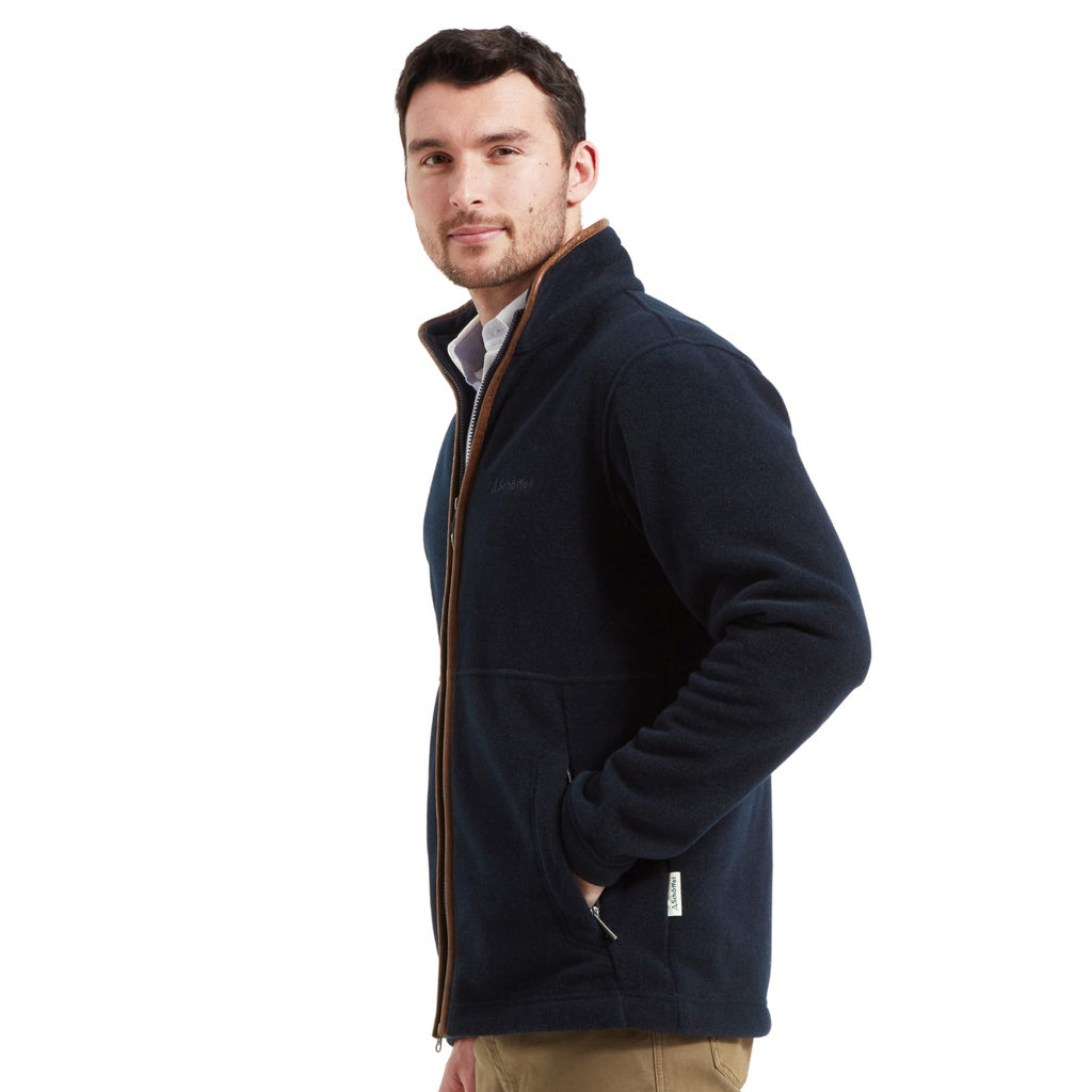 Schoffel Men's Cottesmore Fleece Jacket - Navy