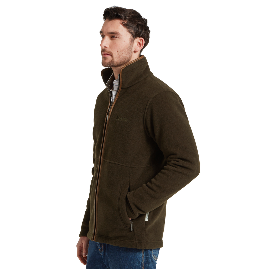 Schoffel Men's Cottesmore Fleece Jacket - Dark Olive