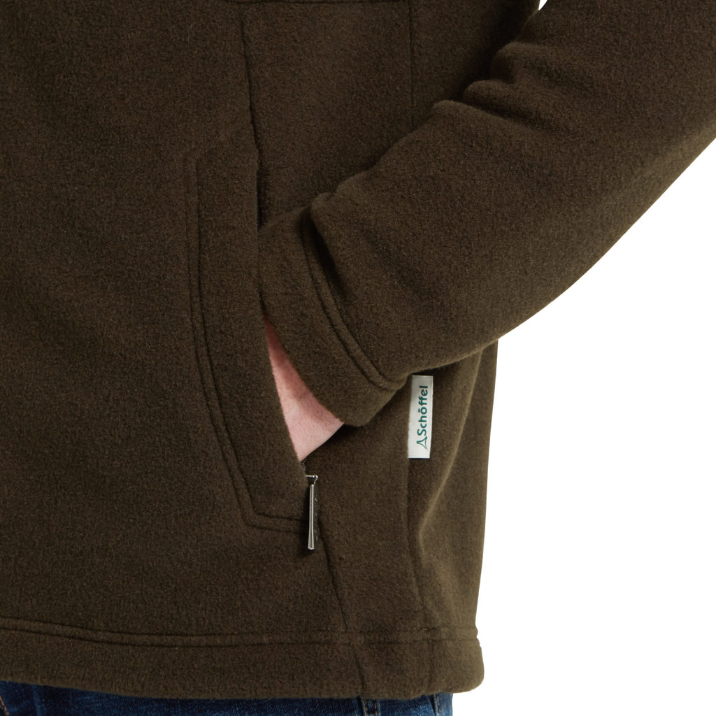 Schoffel Men's Cottesmore Fleece Jacket - Dark Olive