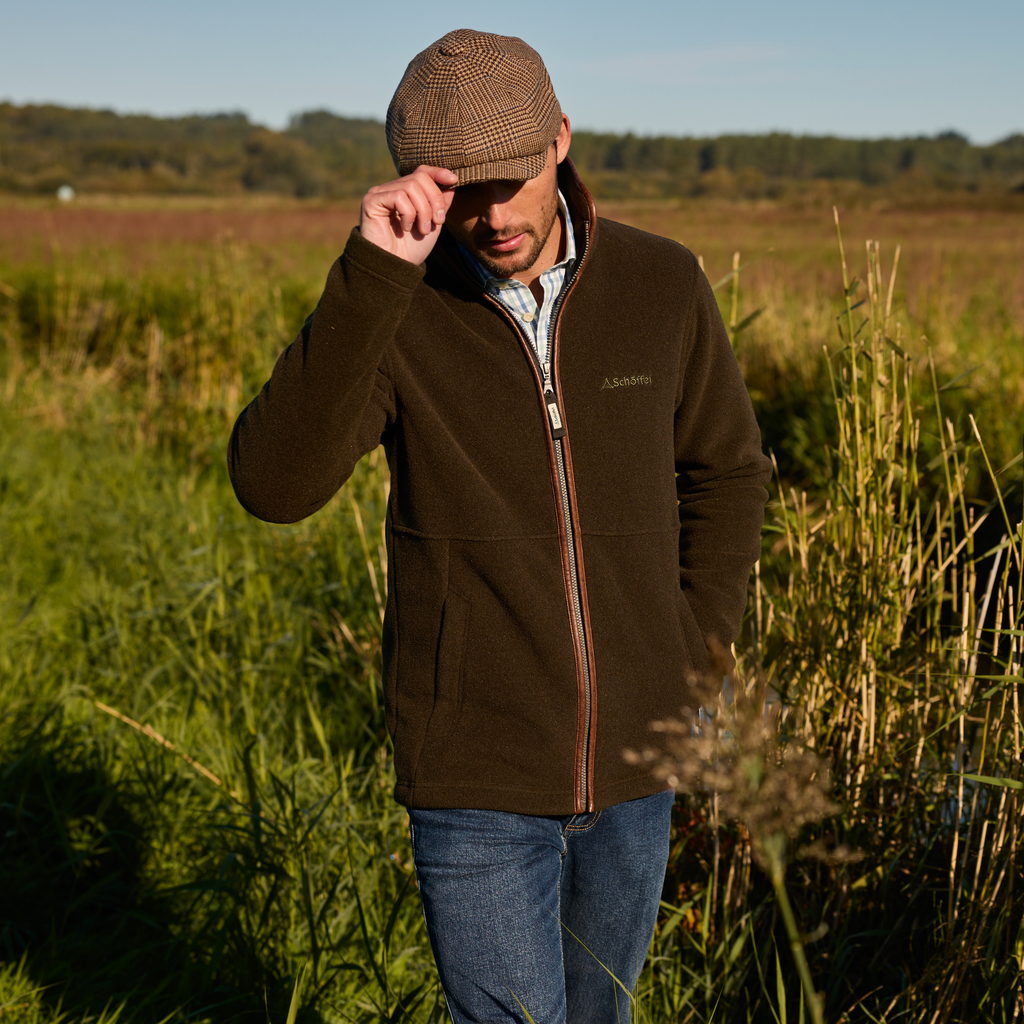 Schoffel Men's Cottesmore Fleece Jacket - Dark Olive