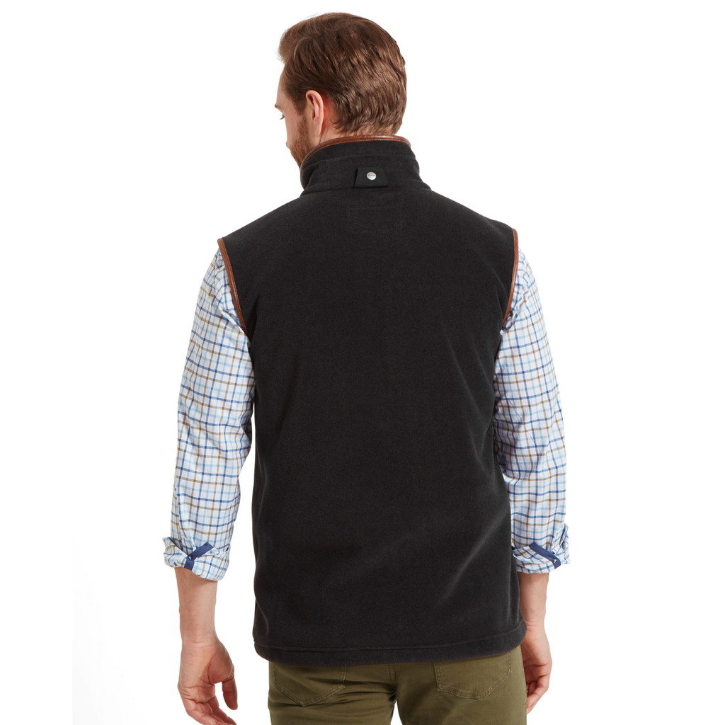 Schoffel Men's Oakham Fleece Gilet - Gunmetal