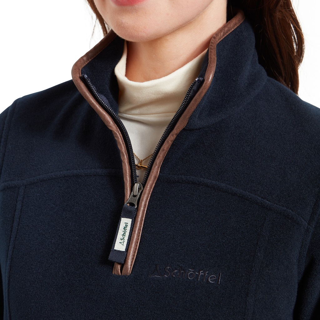 Schoffel Women's Tilton II Quarter Zip Fleece - Navy