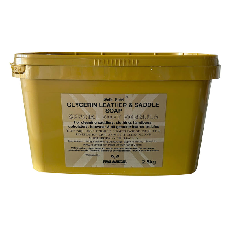 Gold Label Soft Formula Glycerin Leather and Saddle Soap - 2.5kg