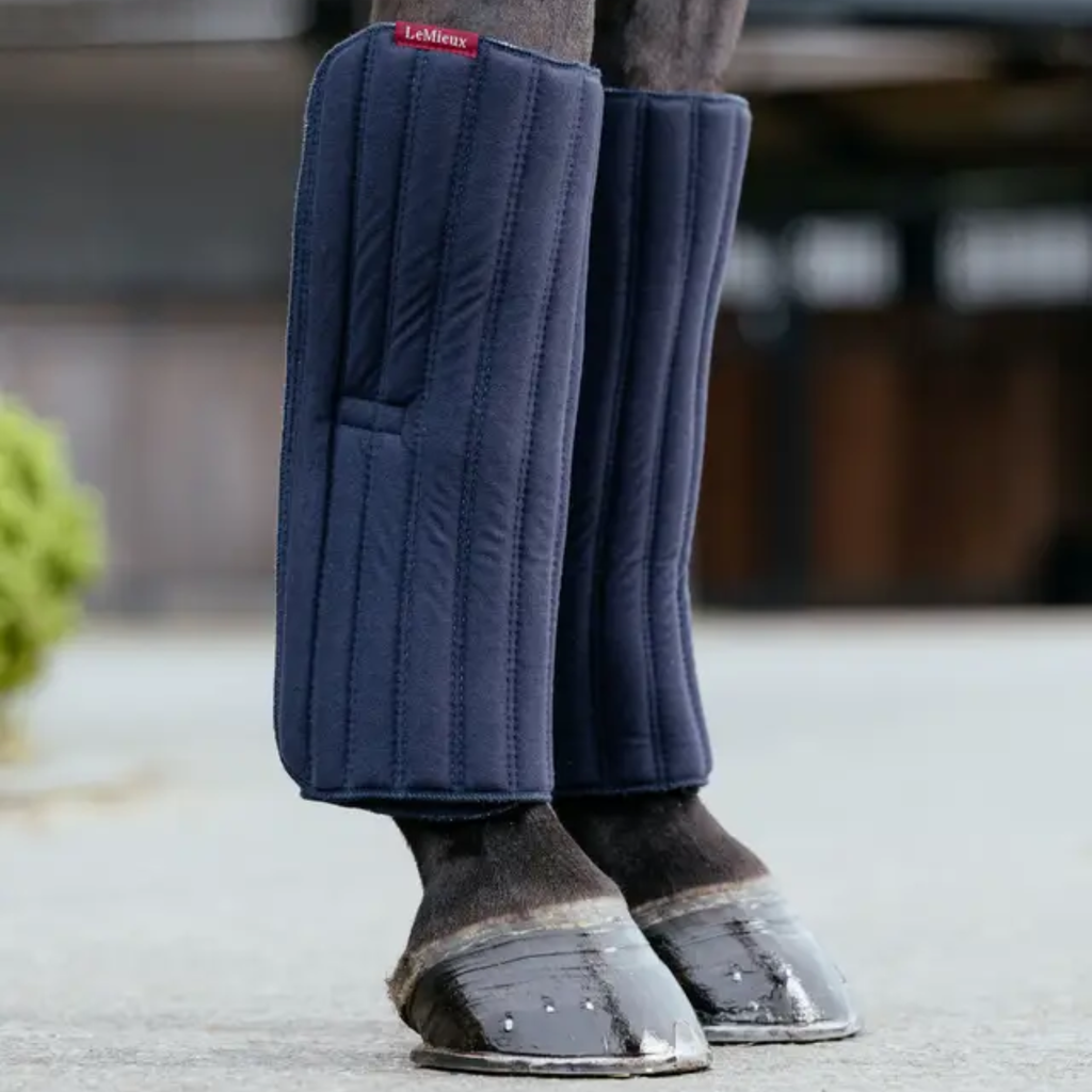 LeMieux Memory Foam Bandage Pads - Navy