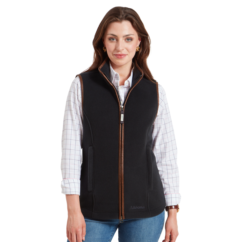 Schoffel Ladies Lyndon Fleece Gilet - Gunmetal
