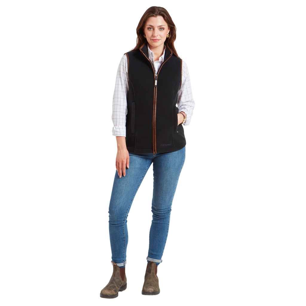 Schoffel Ladies Lyndon Fleece Gilet - Gunmetal