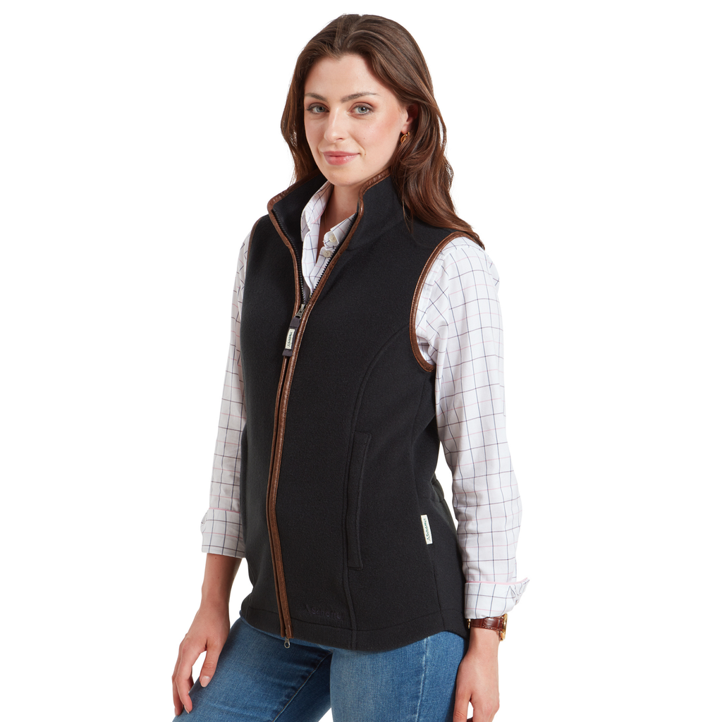 Schoffel Ladies Lyndon Fleece Gilet - Gunmetal