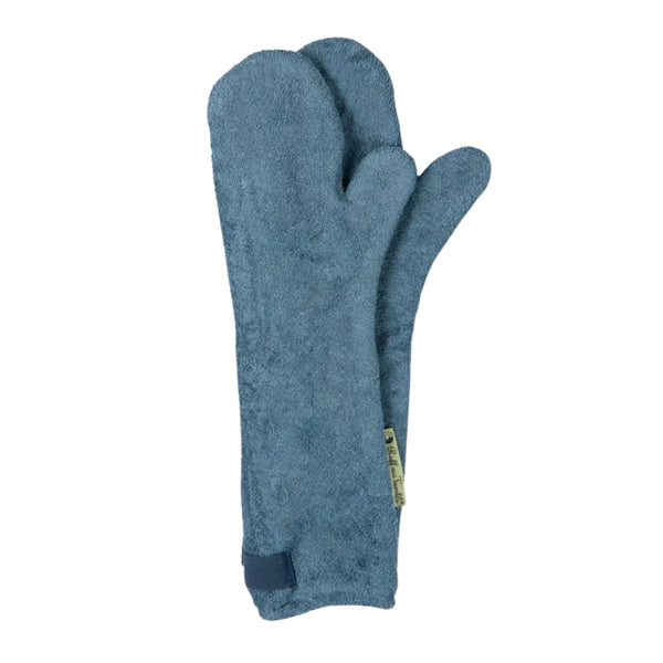 Ruff And Tumble Dog Drying Mitts - Sandringham Blue