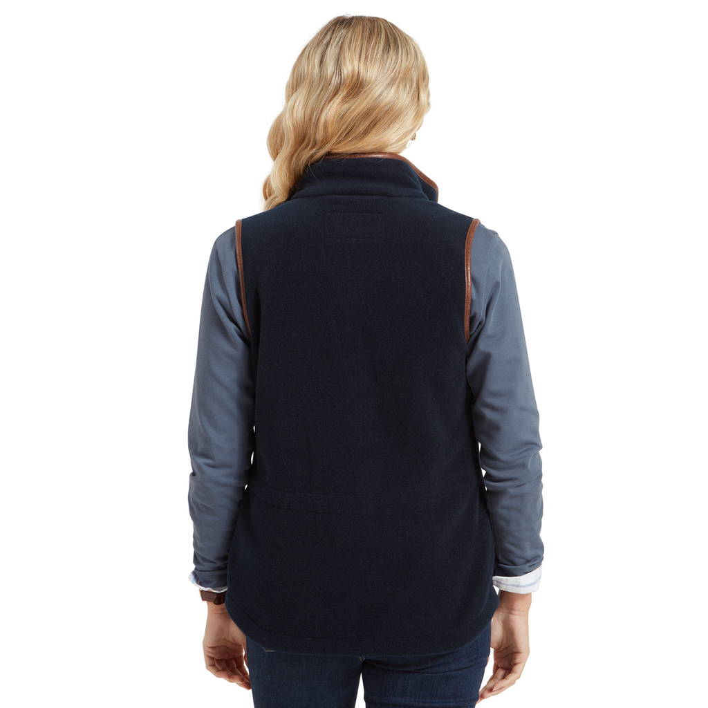 Schoffel Women's Lyndon Fleece Gilet - Navy