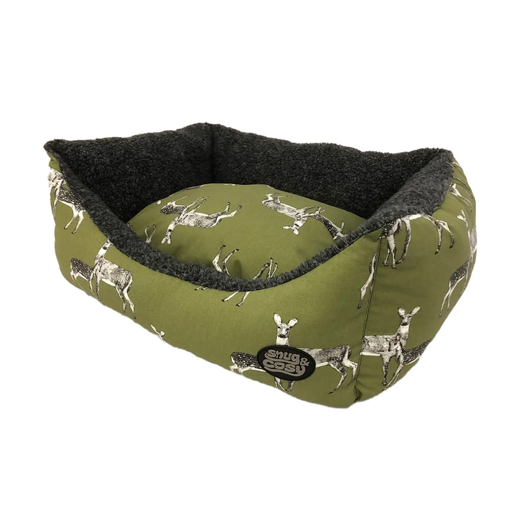 Snug and Cosy Deluxe Dog Bed - Deer