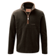 Schoffel Men's Berkeley Quarter Zip Fleece - Dark Olive