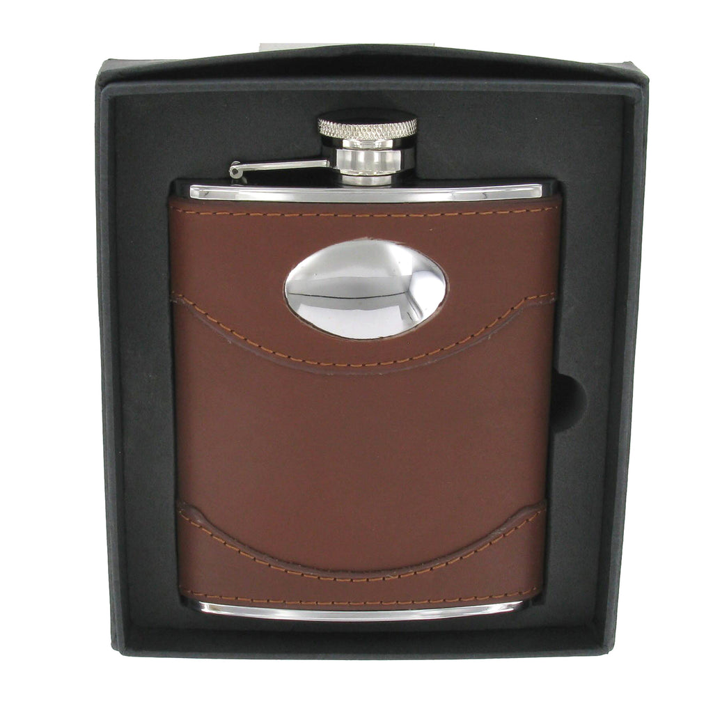 Sarome Spanish Leather Flask