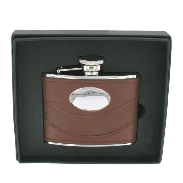 Sarome Spanish Leather Flask