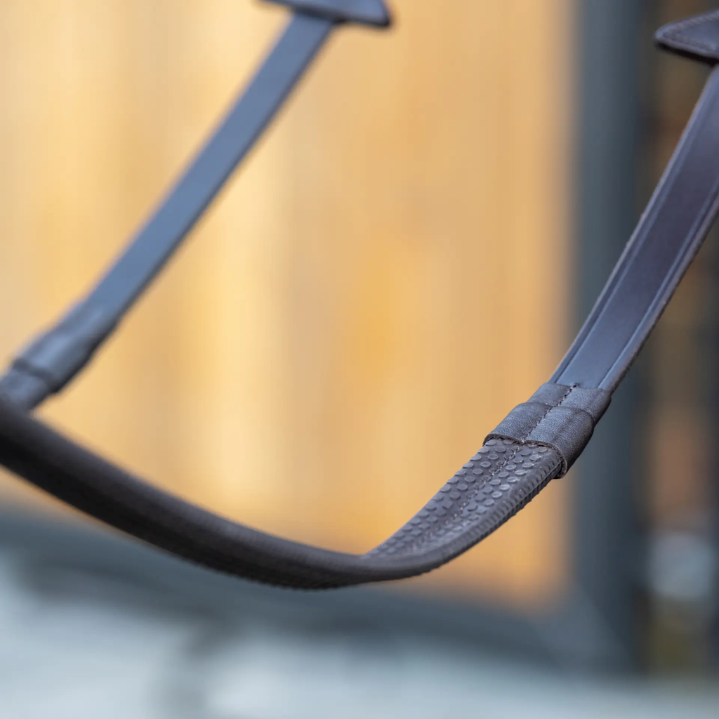 LeMieux Rubber Reins - Brown