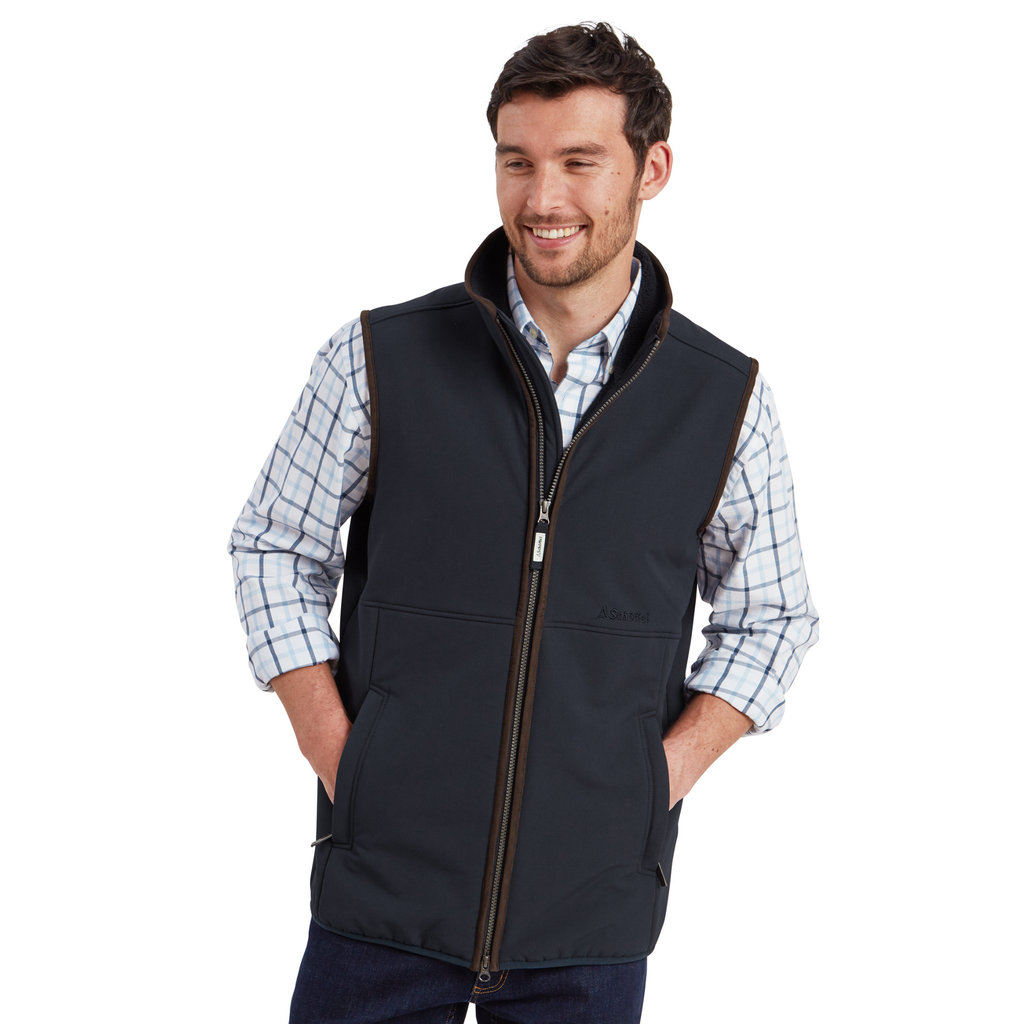Schoffel Mens Belton Gilet - Navy