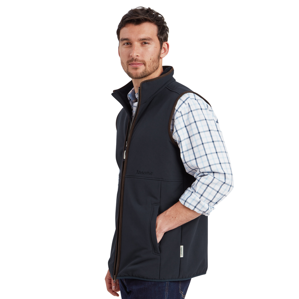 Schoffel Mens Belton Gilet - Navy