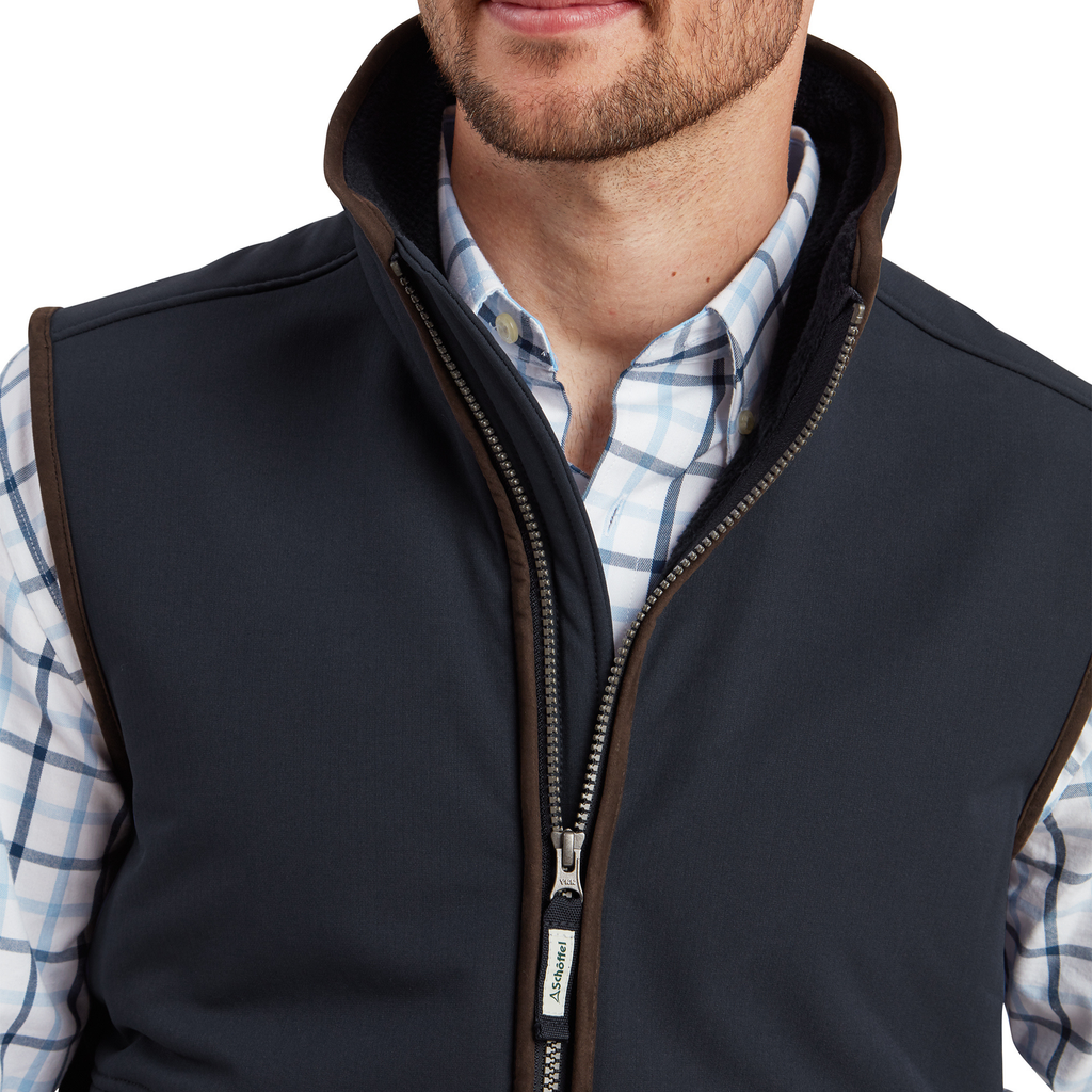 Schoffel Mens Belton Gilet - Navy
