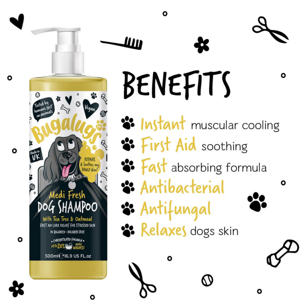 Bugalugs Medifresh Shampoo - 500ml
