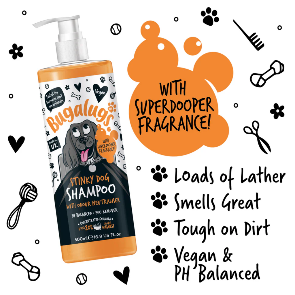 Bugalugs Stinky Dog Shampoo - 500ml