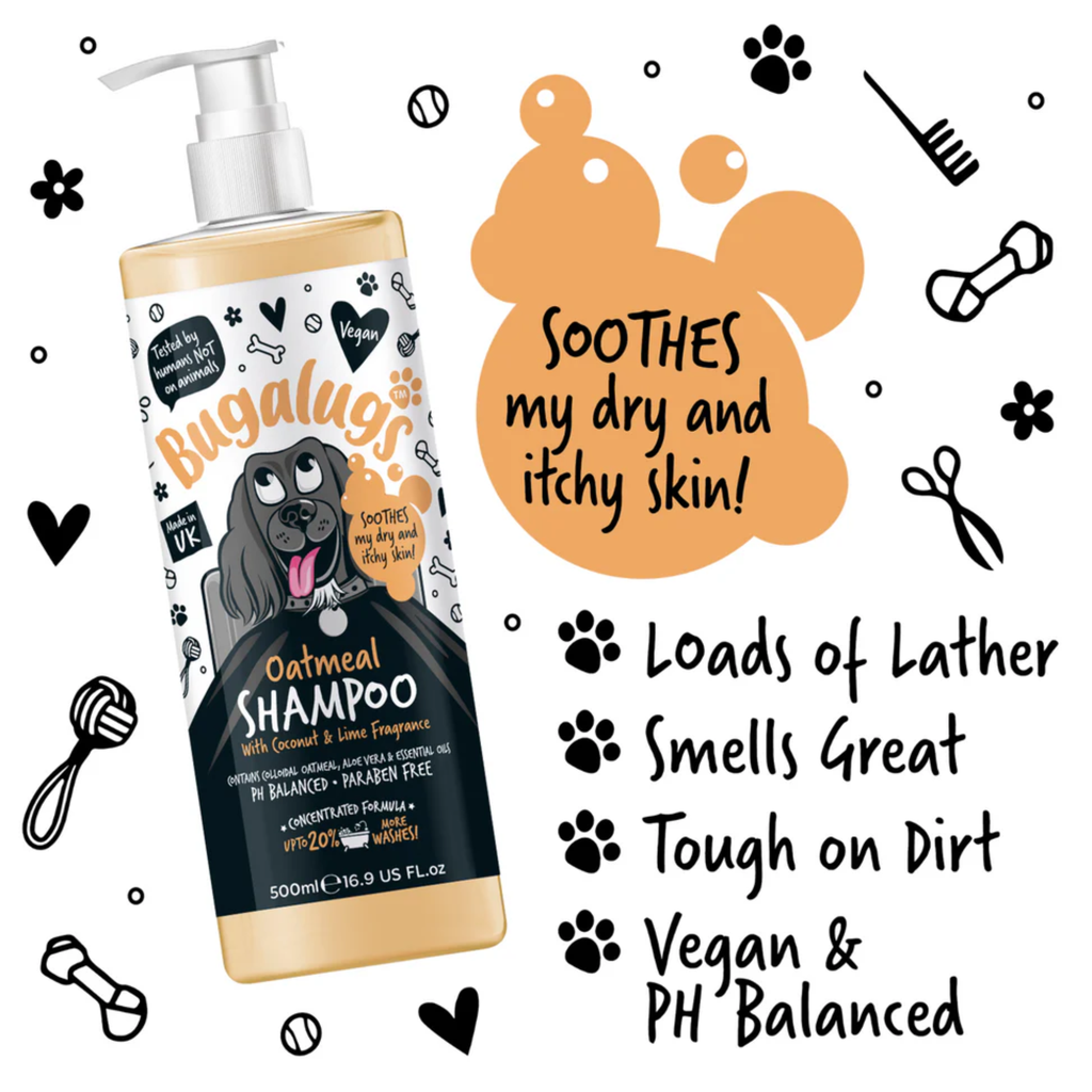 Bugalugs Oatmeal Shampoo - 500ml