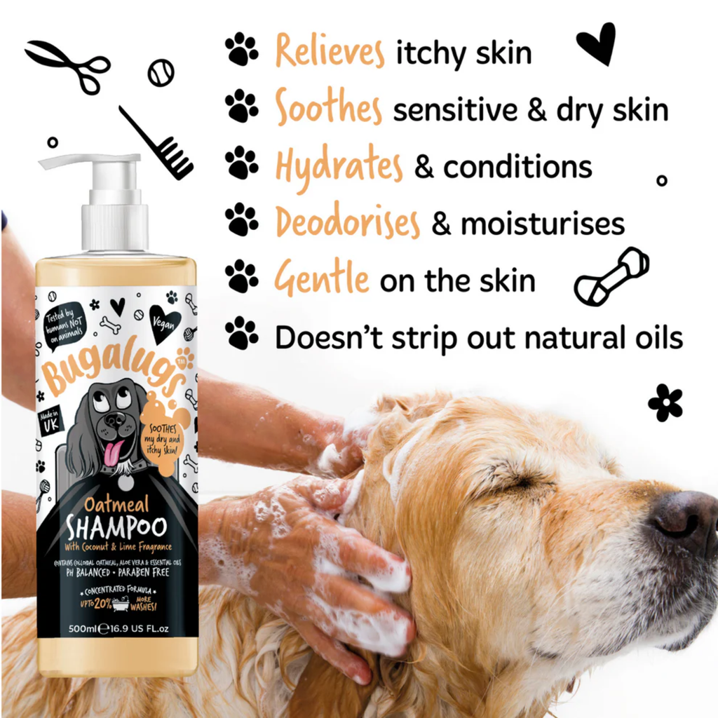 Bugalugs Oatmeal Shampoo - 500ml