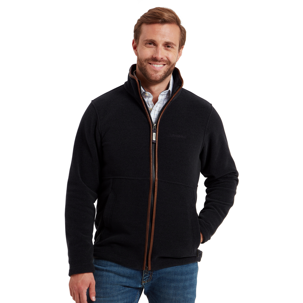 Schoffel Men's Cottesmore Fleece Jacket - Gunmetal