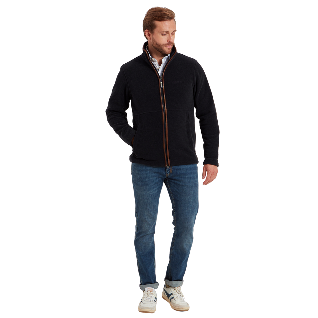 Schoffel Men's Cottesmore Fleece Jacket - Gunmetal