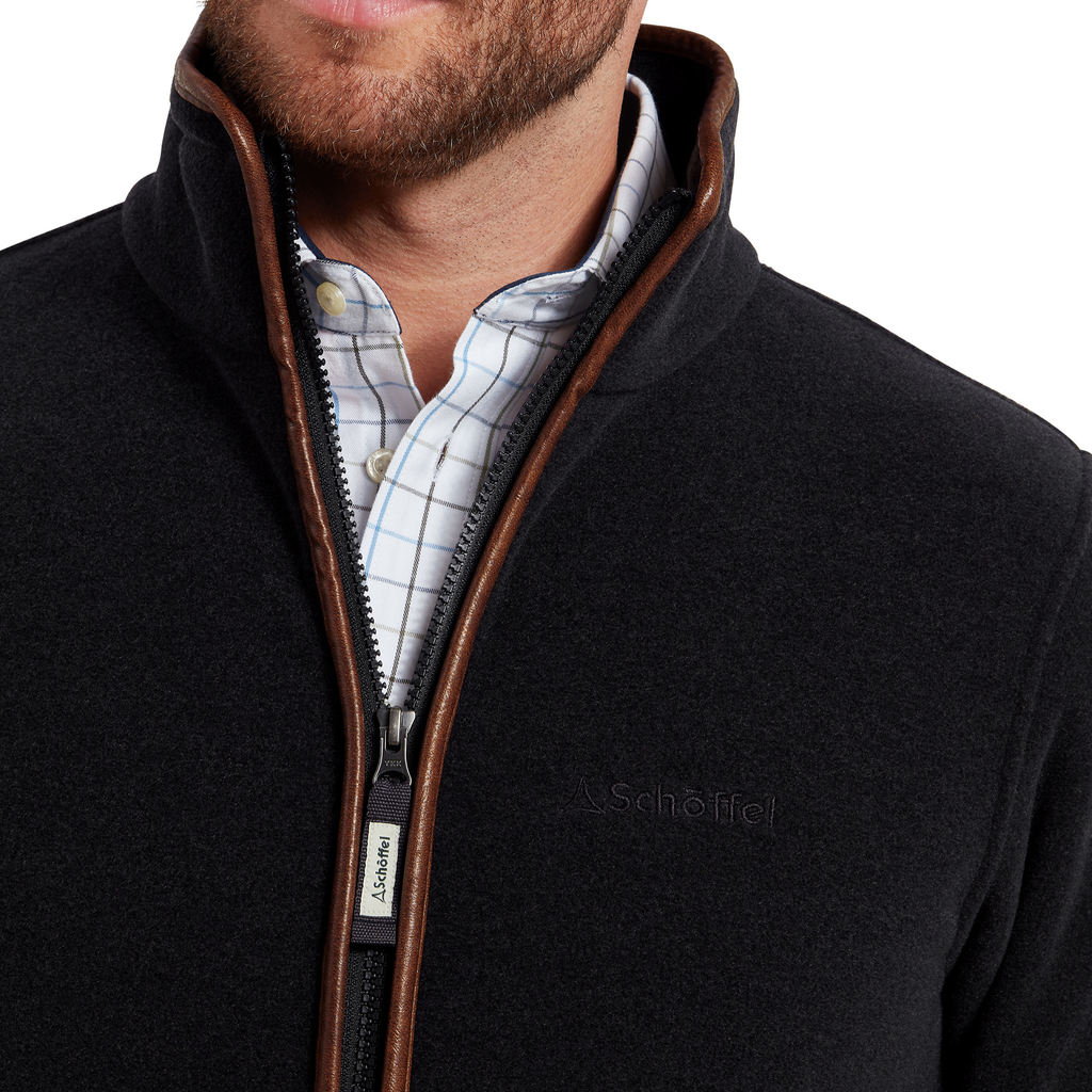 Schoffel Men's Cottesmore Fleece Jacket - Gunmetal