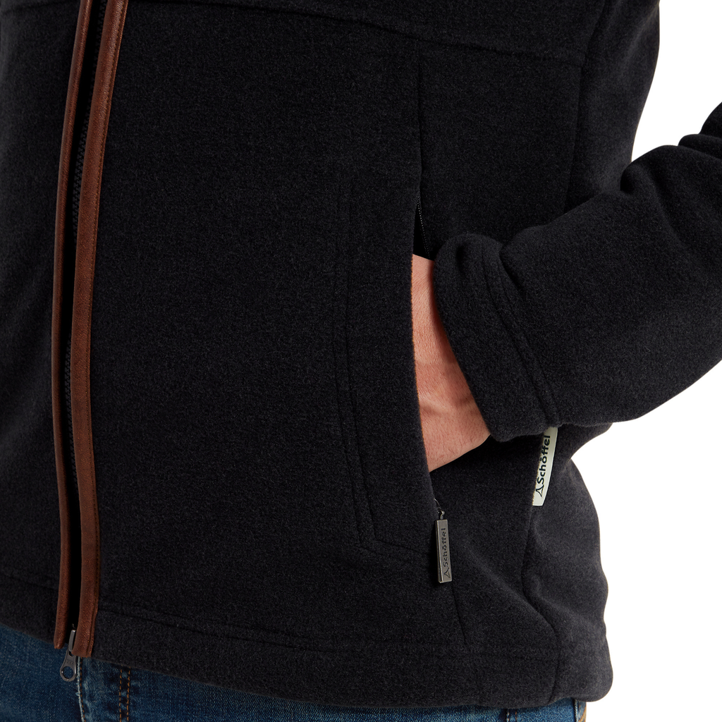 Schoffel Men's Cottesmore Fleece Jacket - Gunmetal
