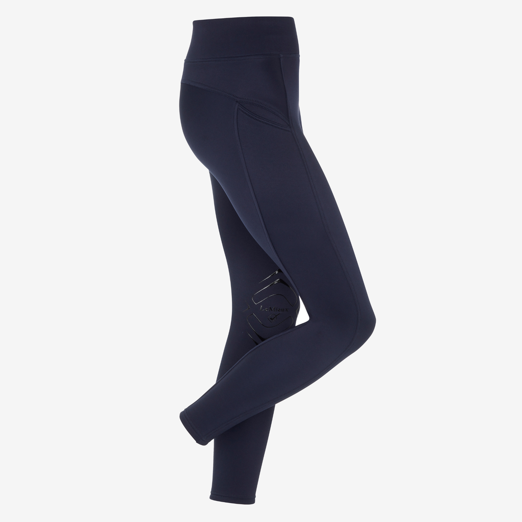 LeMieux Ladies Brushed Pull On Breech - Navy