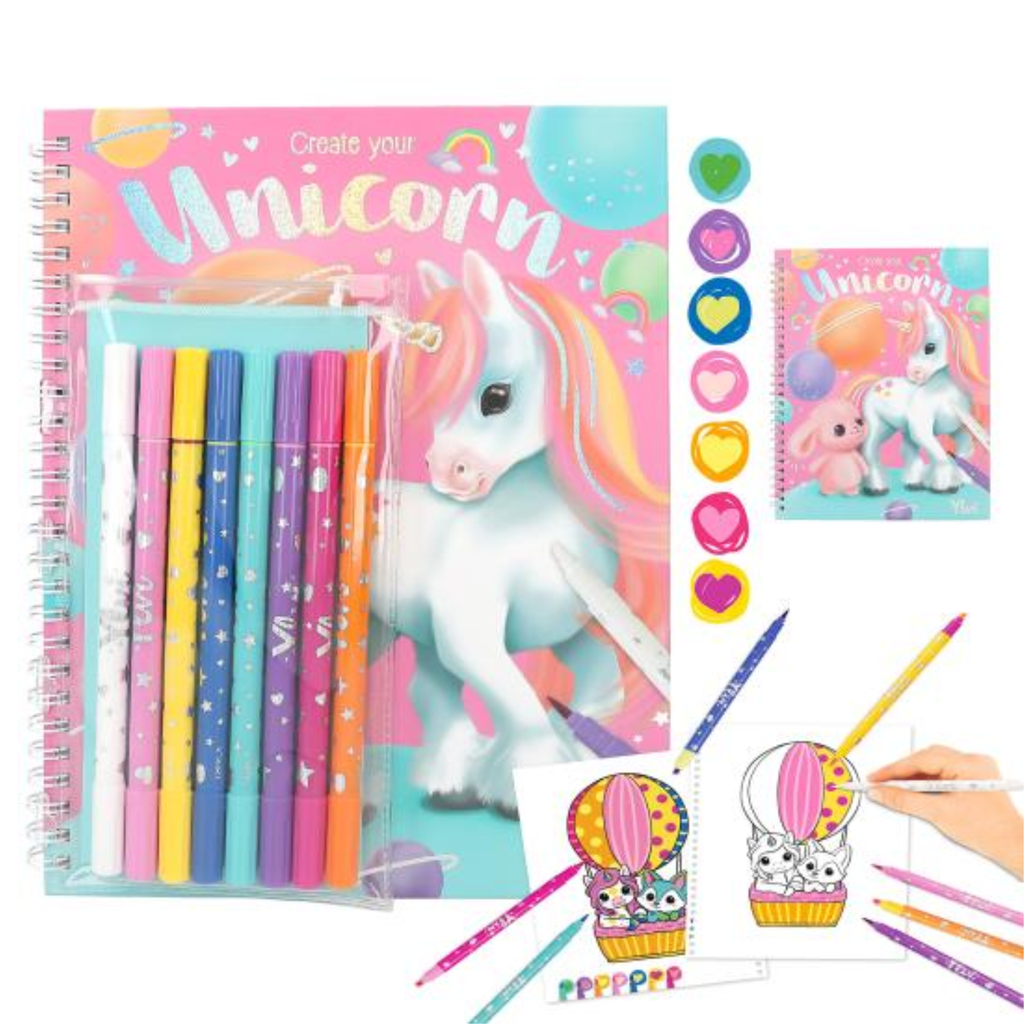 Ylvi Colouring Book With Pen Set