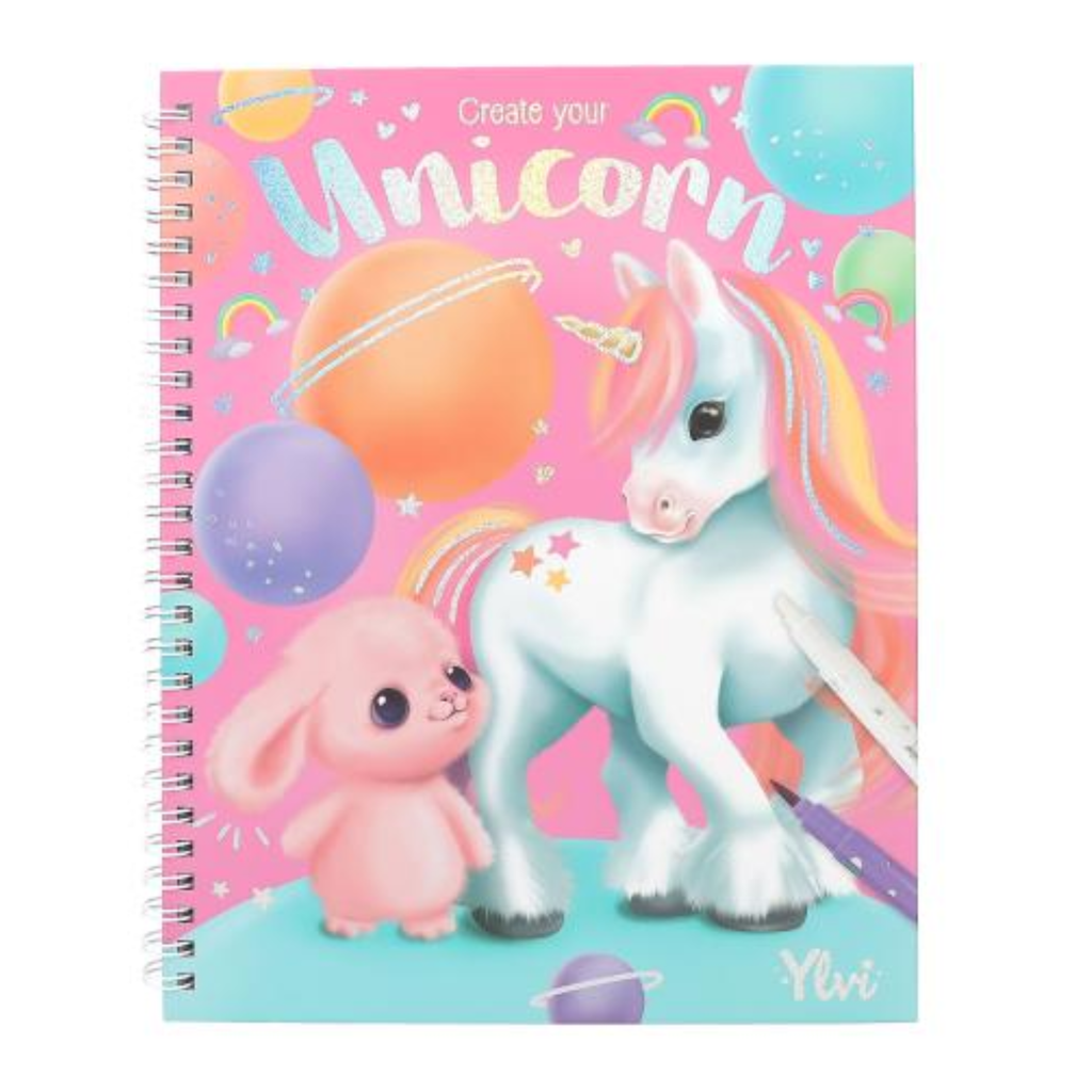 Ylvi Colouring Book With Pen Set