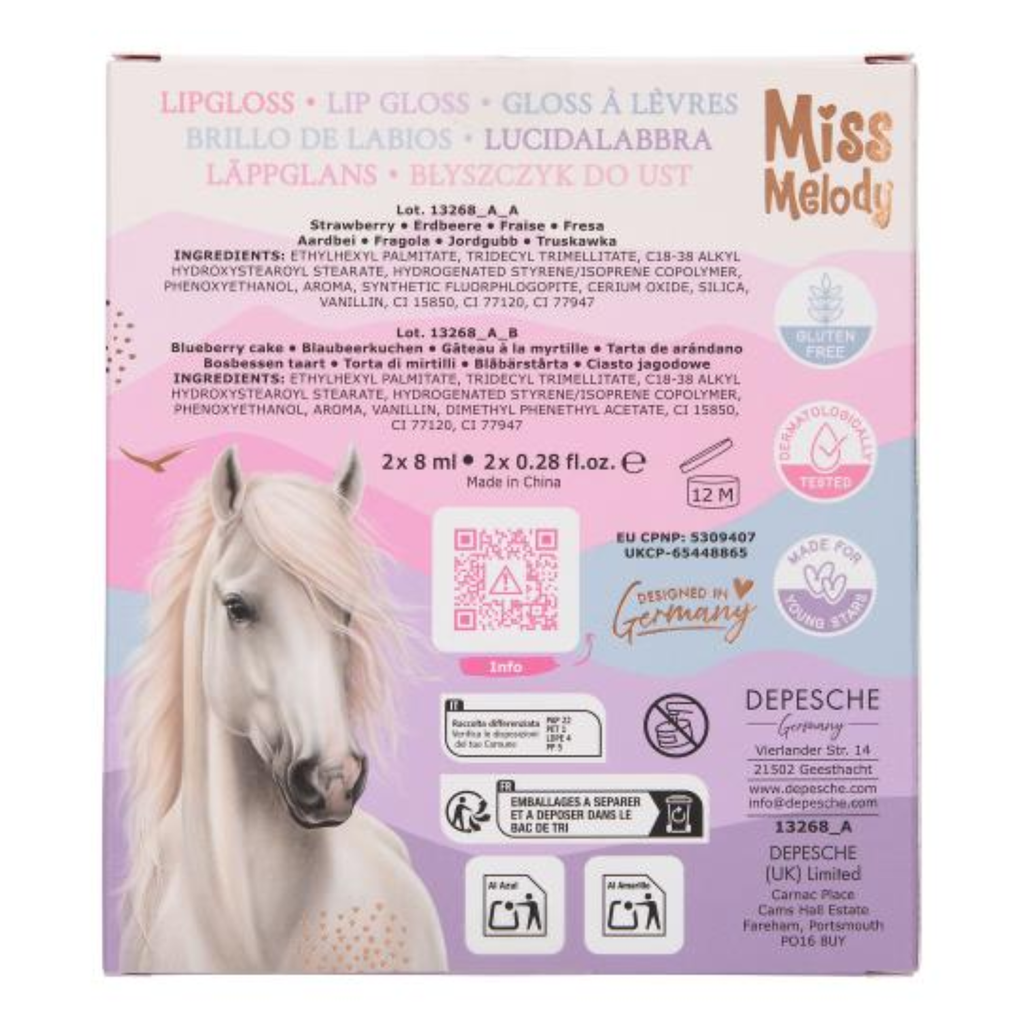 Miss Melody Lip Gloss Set - BFF