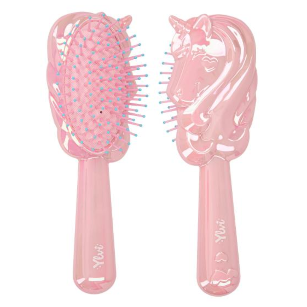 Ylvi Paddle Hairbrush Unicorn