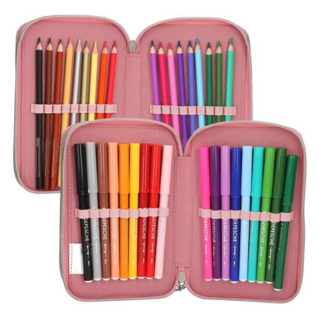 Miss Melody Triple Pencil Case True Friends