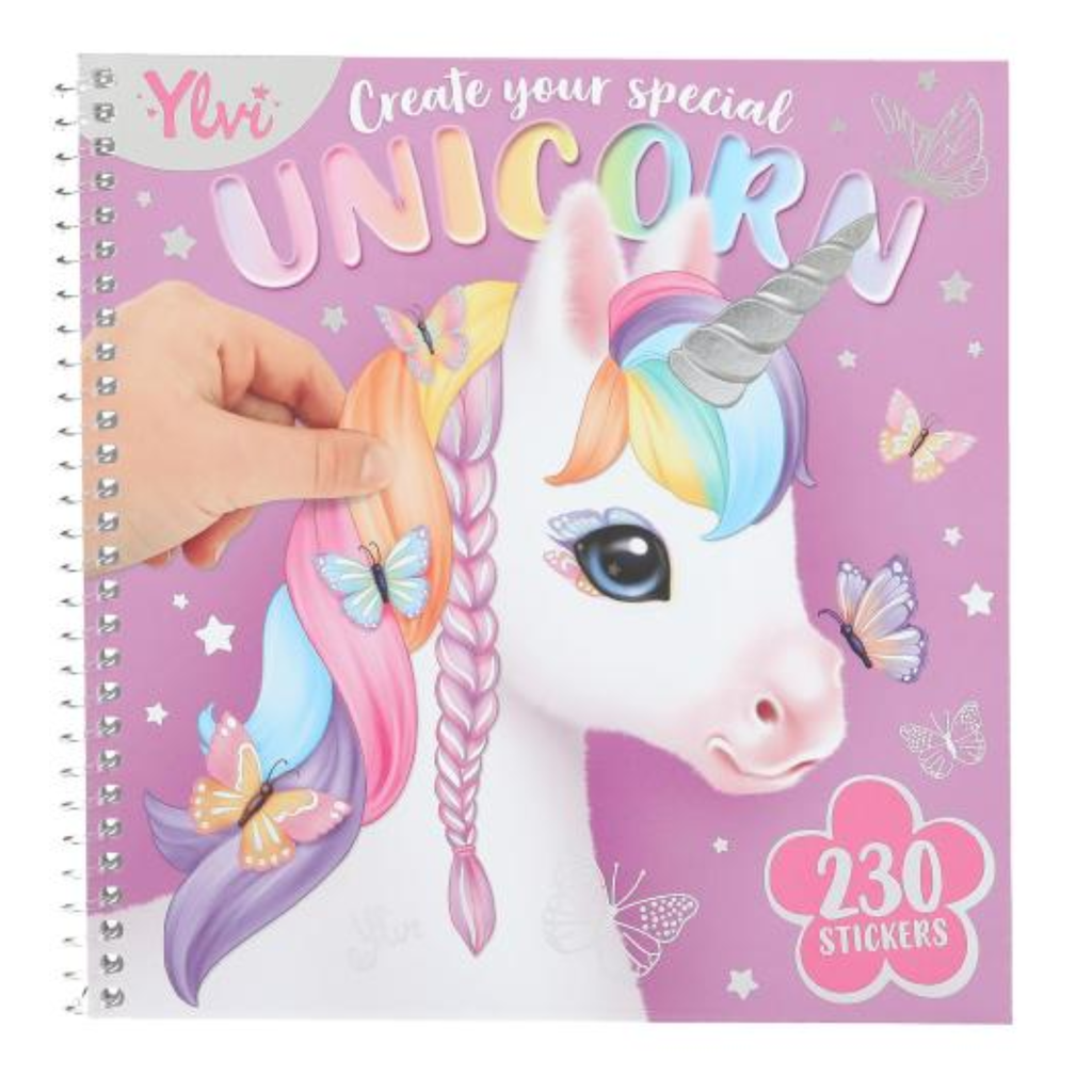 Ylvi Create Your Special Unicorn Dress Me Up