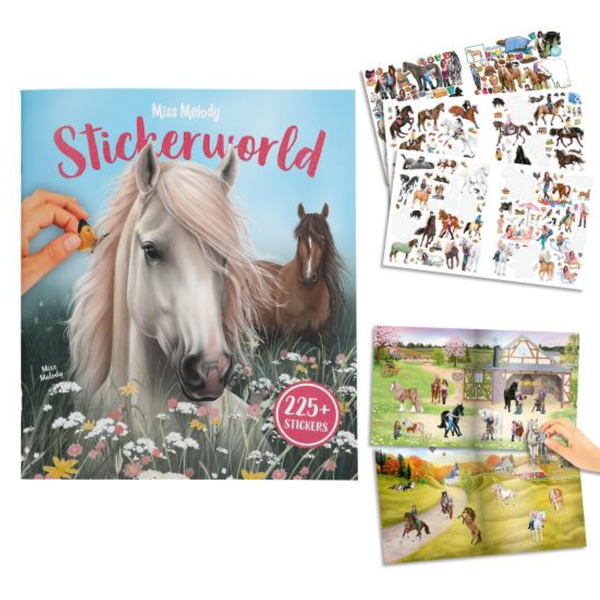 Miss Melody Stickerworld Book