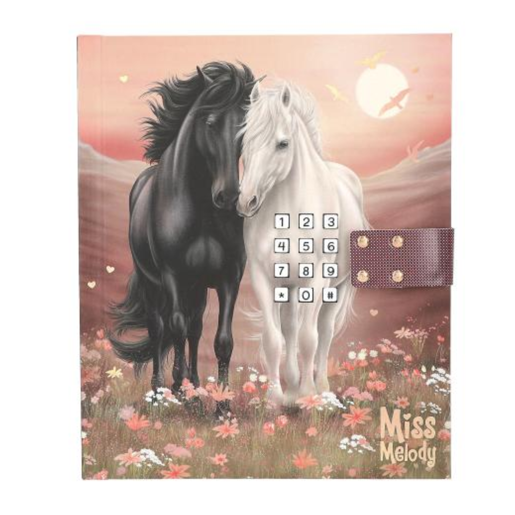 Miss Melody Diary With Code And Sound, Design 1