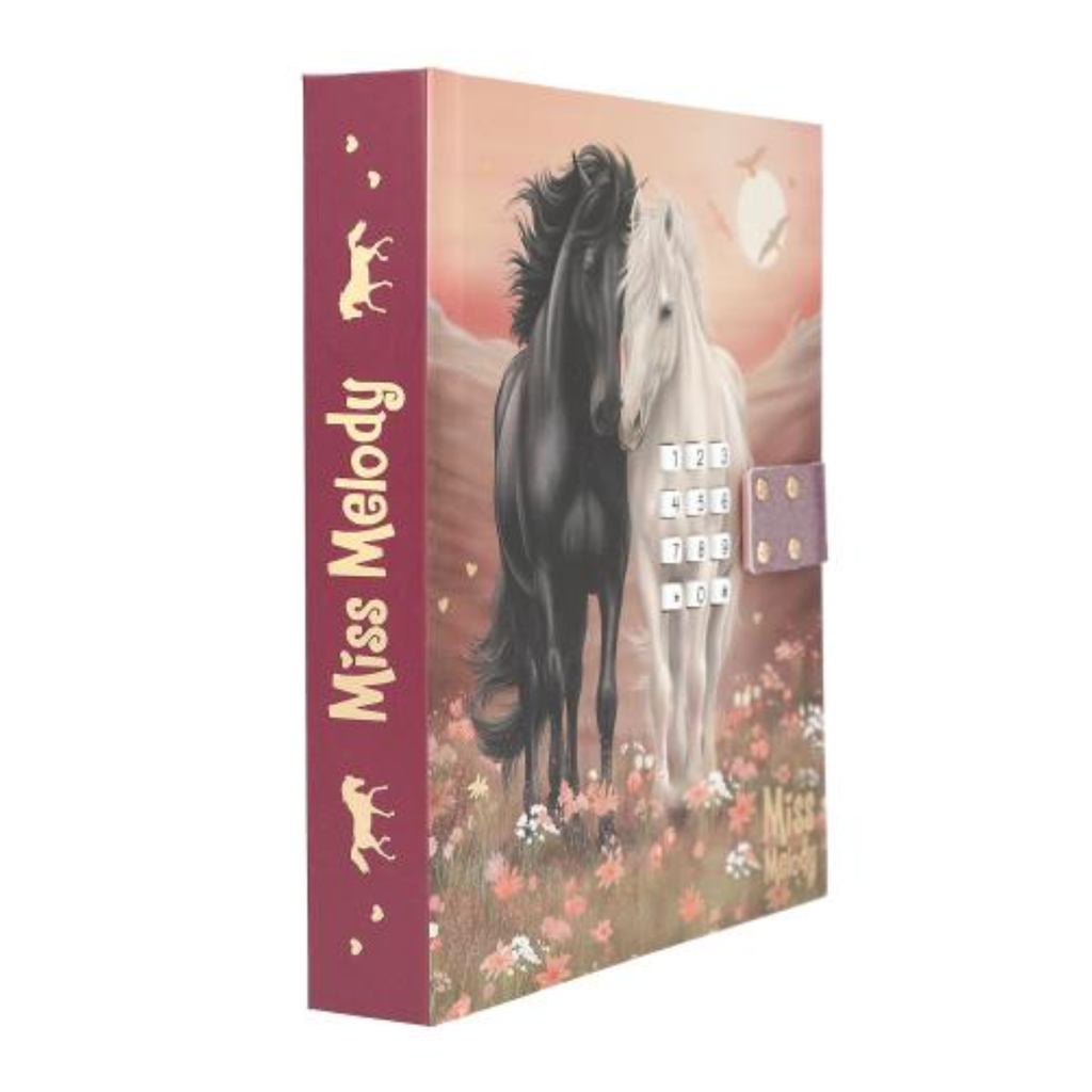 Miss Melody Diary With Code And Sound, Design 1