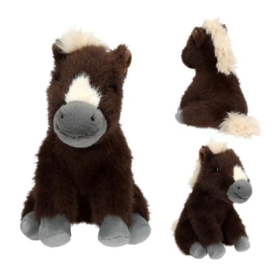 Miss Melody Plush Horse - Brown