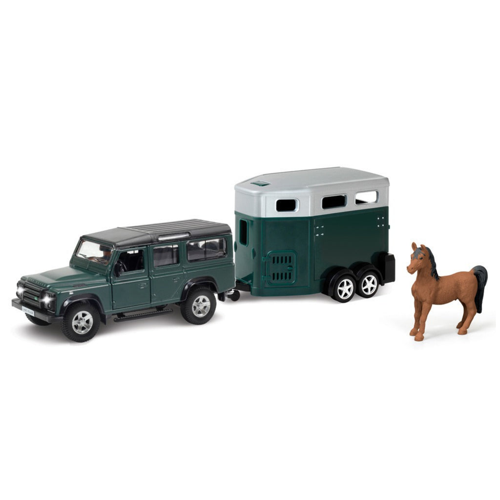 Land Rover Defender With Horse Box