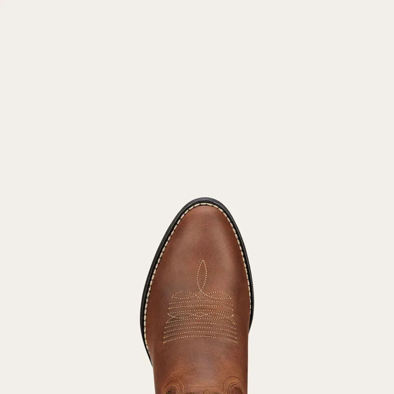 Ariat Womans Heritage Western R Toe Boot - Brown