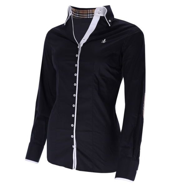 Fior Da Liso Ladies Sawyer London B Blouse - Black