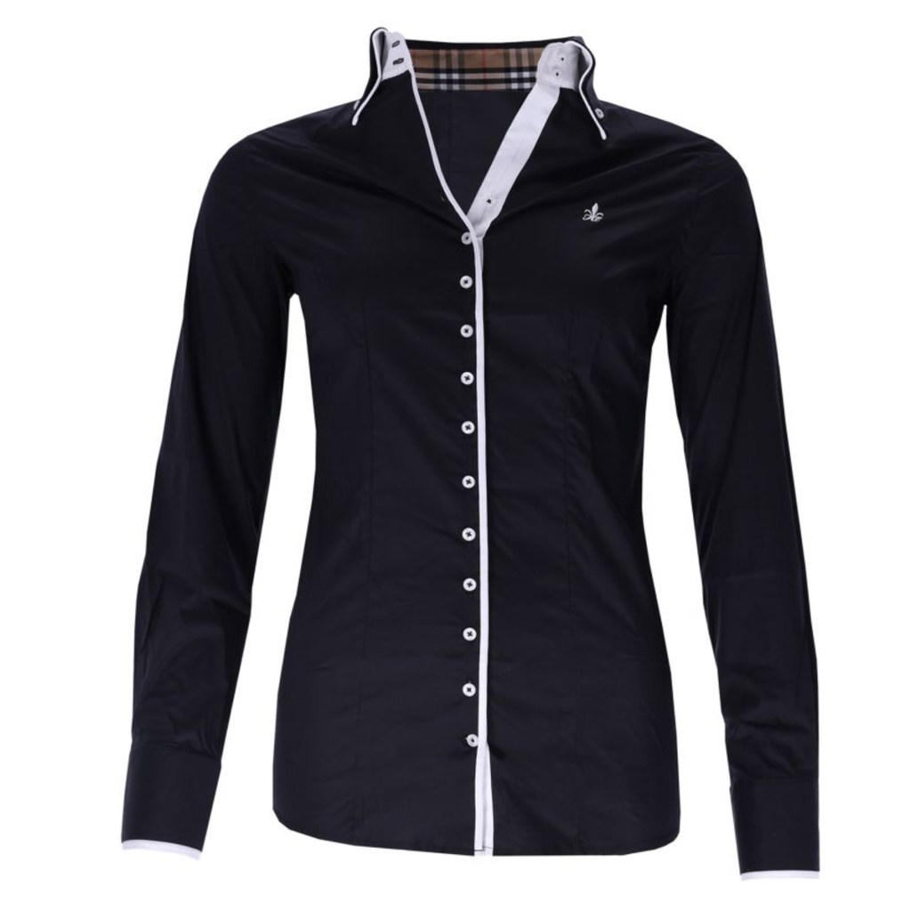 Fior Da Liso Ladies Sawyer London B Blouse - Black