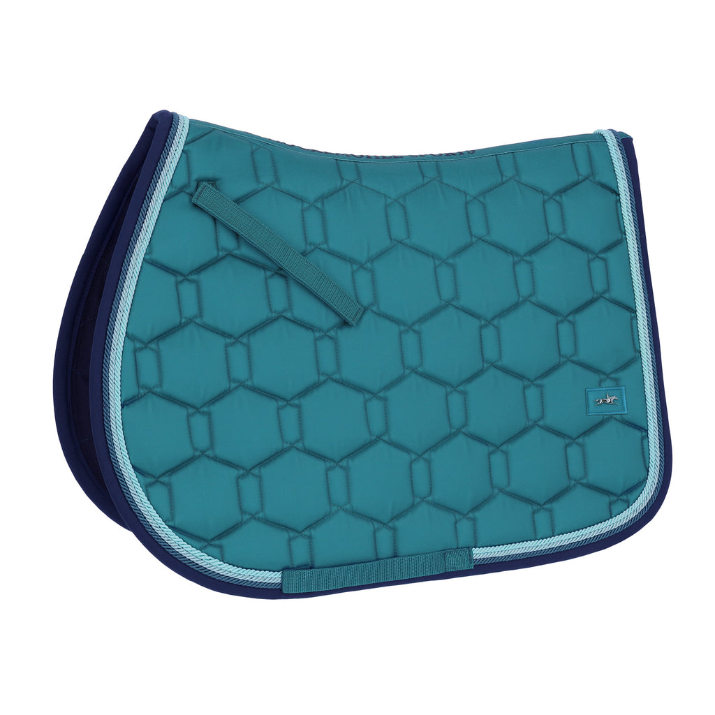 Schockemohle Eco Comfort Jump Style Saddle Pad - Colonial Blue