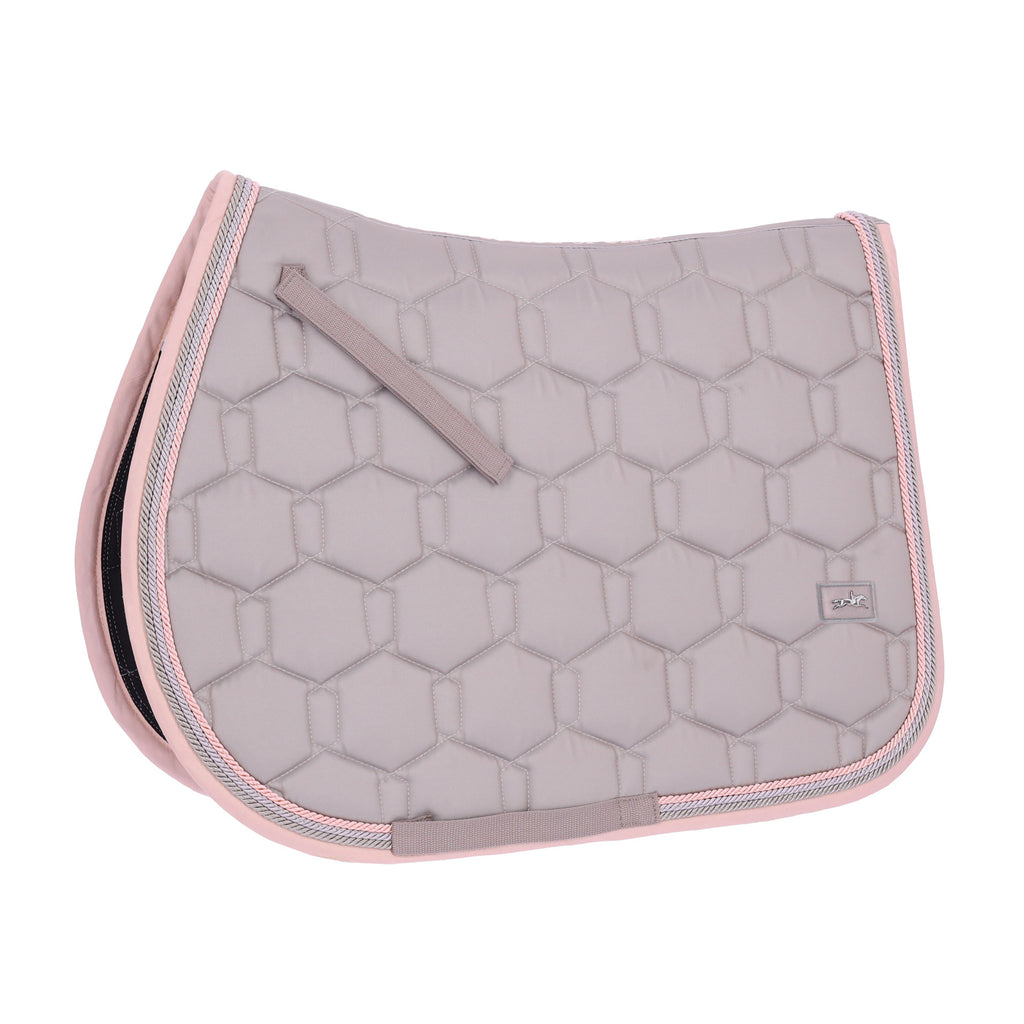 Schockemohle Eco Comfort Jump Style Saddle Pad - Stone