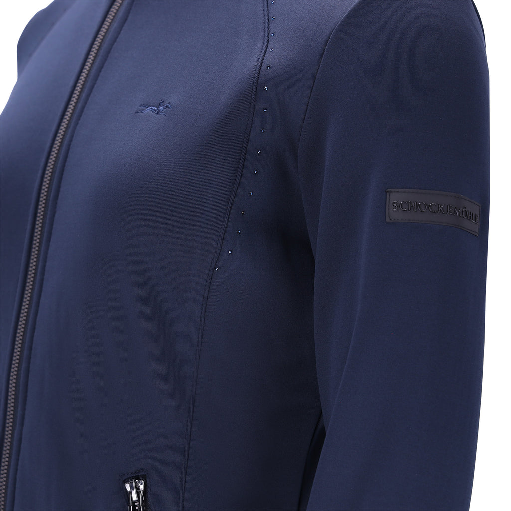 Schockemohle Ladies Ricarda Jersey Jacket - Dark Navy