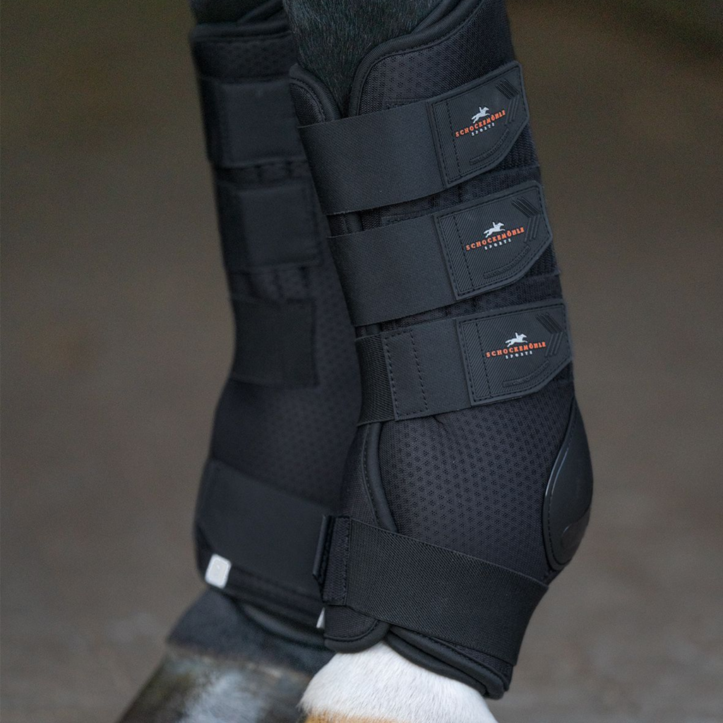 Schockemohle Air Flow Ceramic Stable Boots - Black