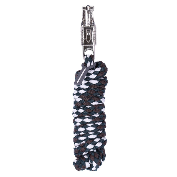 Schockemohle Panic Style Lead Rope - Bottle/Mocca