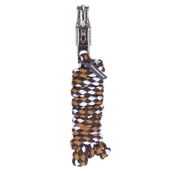Schockemohle Panic Style Lead Rope - Mocca/Nougat